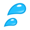 Sweat Droplets emoji on Emojidex